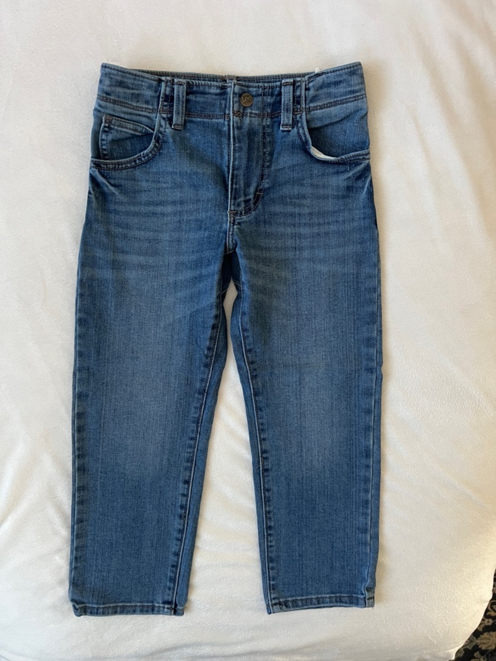 Lee Kids Slim Blue Denim Jeans